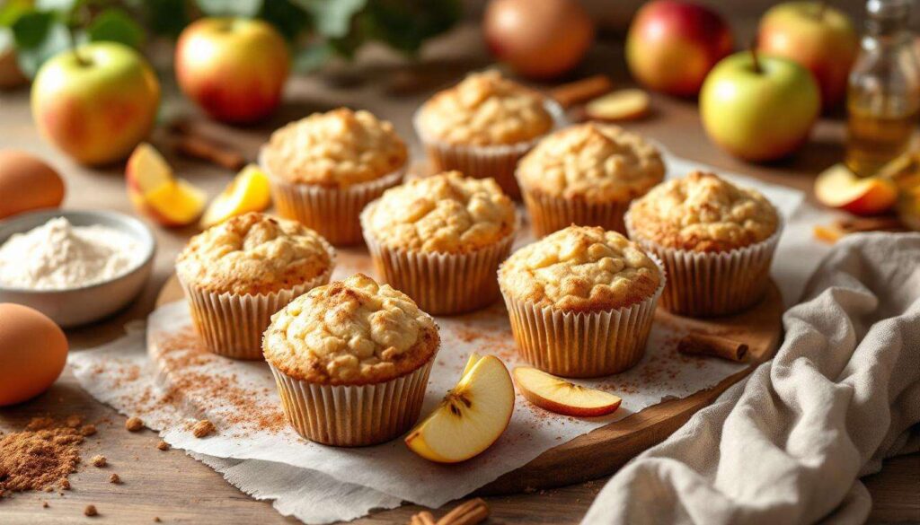 Come realizzare muffin leggeri con mela e cannella senza zucchero