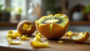 Il trucco per sbucciare un kiwi in modo pulito senza usare cucchiaio né coltello