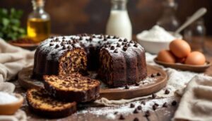 Plumcake al cioccolato soffice con gocce: la ricetta da colazione che funziona sempre