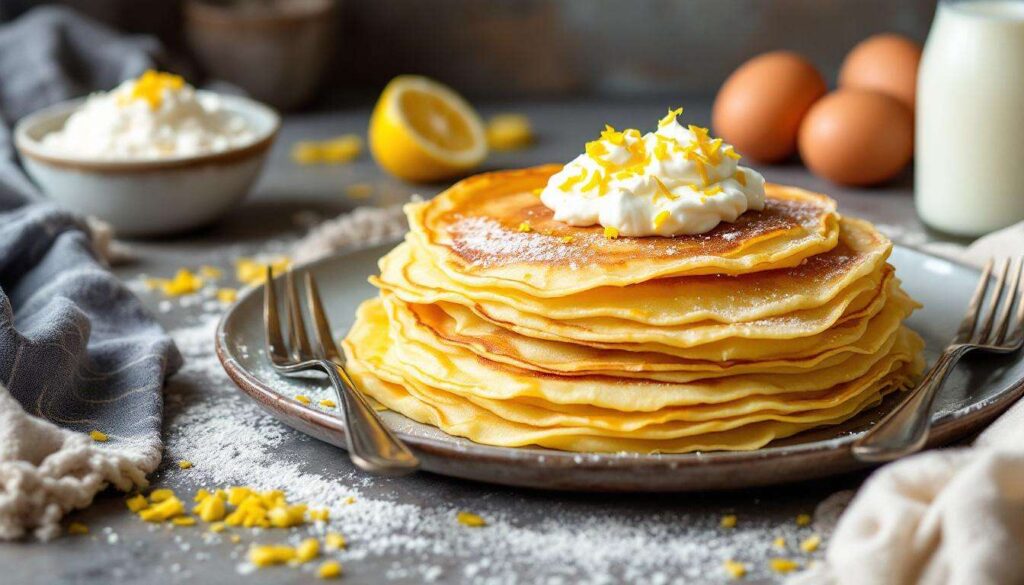 Cercate un'alternativa leggera alle classiche crepes? Provate queste crepes soffiate con ricotta, soffici e ideali in padella quest'inverno