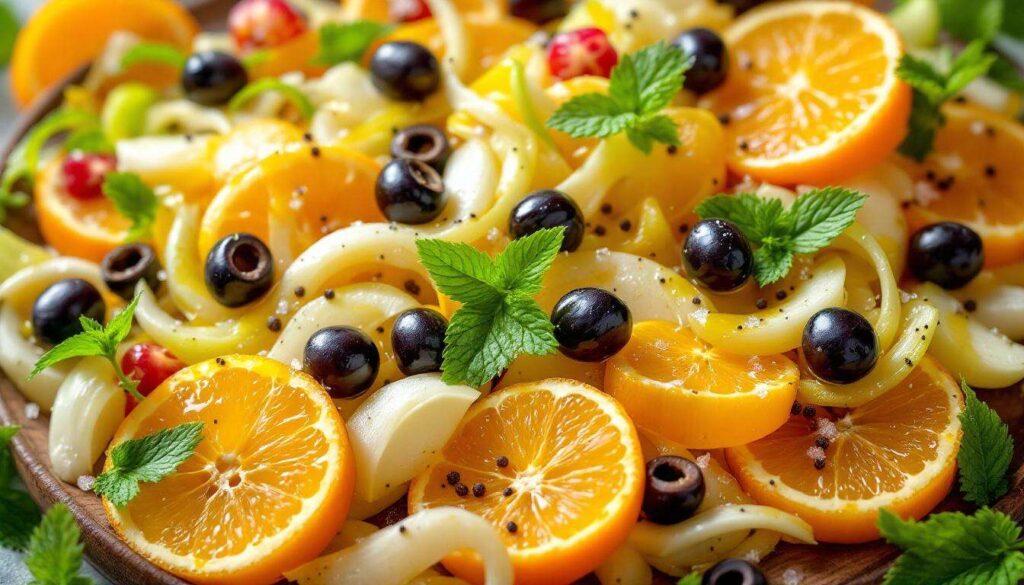 Insalata di finocchi, mele, arance e olive: una ricetta che fa bene