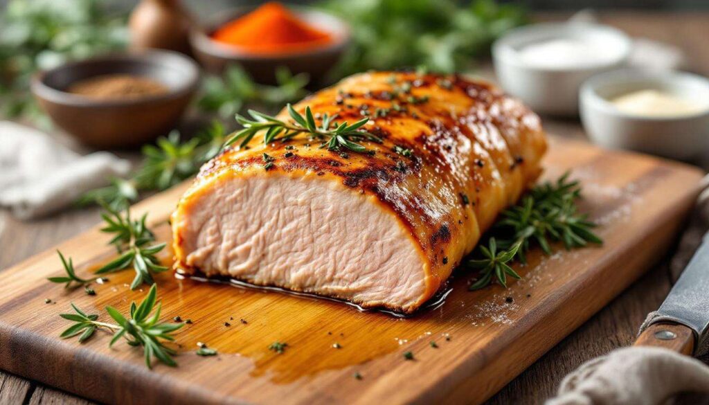 Arrosto di lonza in friggitrice ad aria: morbido all'interno e ben dorato fuori