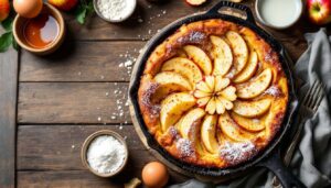 Più semplice e gustosa di una torta: prova la torta di mele in padella che conquista tutta la famiglia