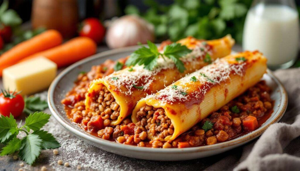 Cannelloni ripieni di carne al forno: come prepararli con besciamella fatta in casa
