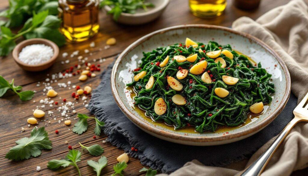 Cavolo nero in padella con aglio e olio: contorno rapido e saporito