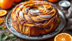 Frullo un'arancia intera nell'impasto: il trucco del mio Plumcake variegato senza burro, profumatissimo!