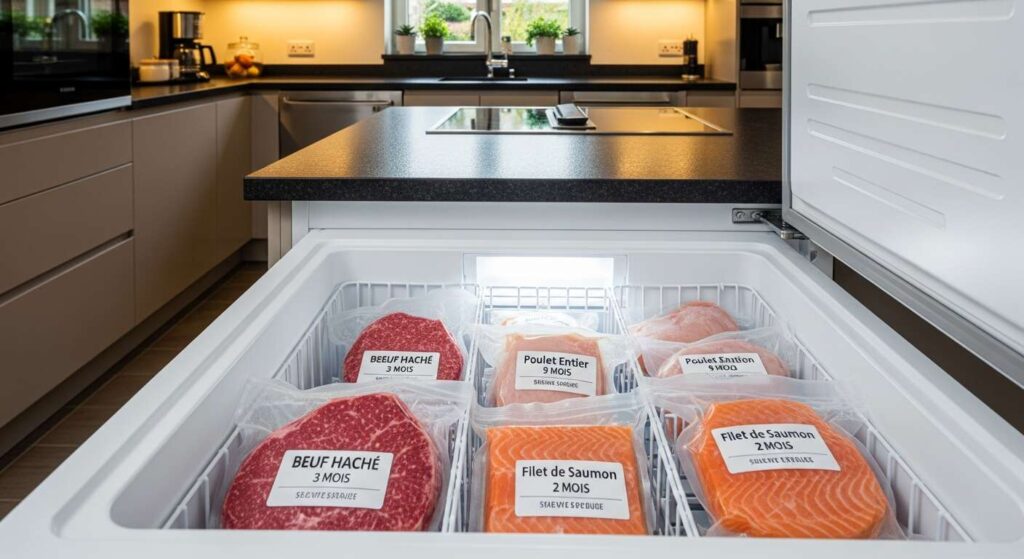 Il tempo massimo suggerito per conservare la carne congelata in sicurezza per i bambini
