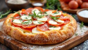 Focaccia con mortadella e stracciatella Morbidissima facile da fare