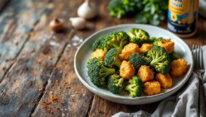 Broccoli in pastella con friggitrice ad aria