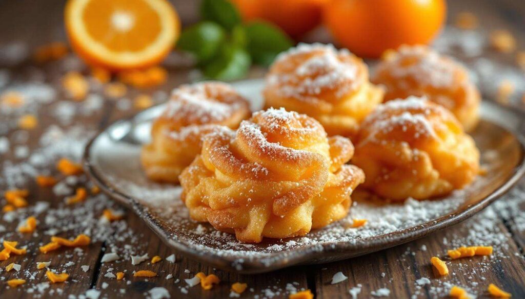 ZEPPOLINE al COCCO e arancia: dolci di Carnevale irresistibili