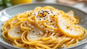 Gustosa combinazione di ingredienti: la ricetta di pasta cacio e pere che stupisce a cena