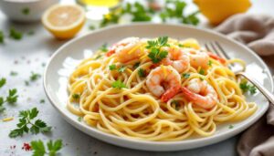 Linguine ai gamberi e limone: il segreto per un sughetto cremoso che farà felici tutti in pochi passaggi