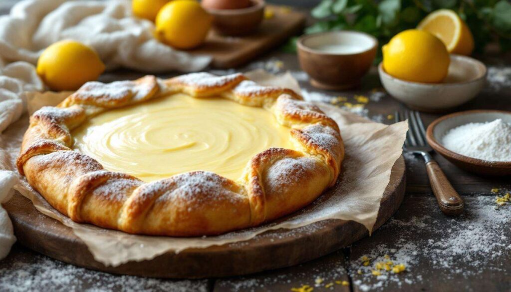 Impasto facile per crostata con crema al limone: dolce ricetta ripieno cremoso